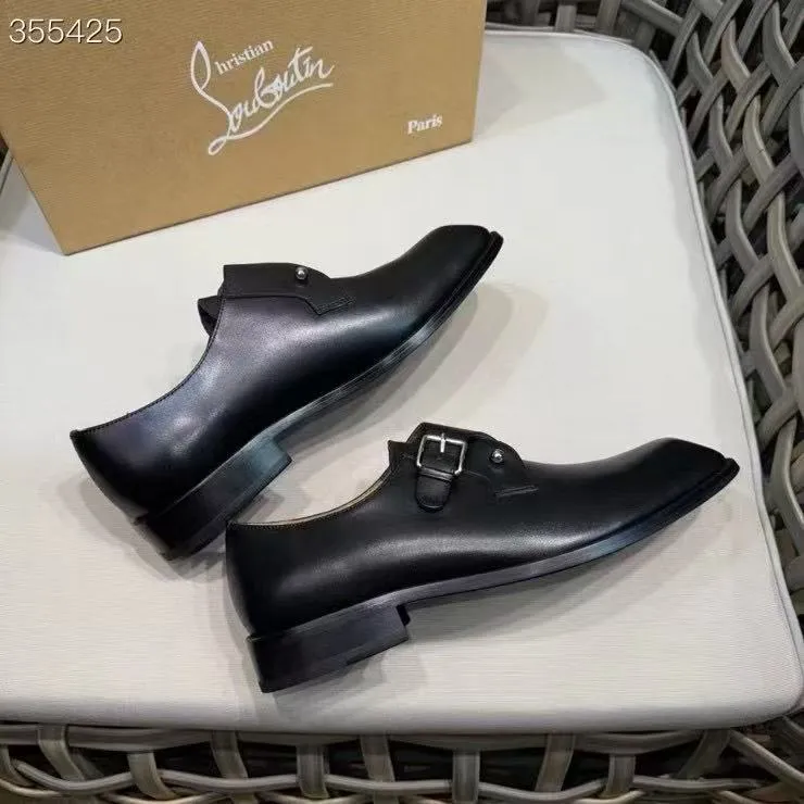 p920💰Men's shoes Christia*.Lobouti*🆑High-end men's business formal leather shoes | Classic red sole shoes | Original imported first-layer cowhide | Iconic rivet decoration | Water-dyed cowhide lining | Italian imported red cowhide outsole | High-end luxury | Perfect interpretation of fashion, sunshine, style, suitable for various occasions Size: 39-44 (customized at 38.45.46)